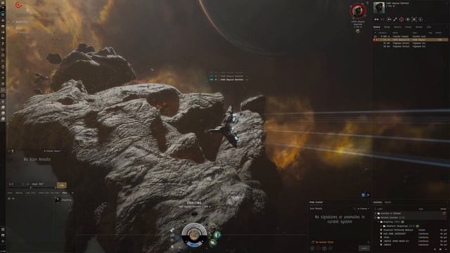 EVE Online - Rogue drone Overmind SLOW in T2 Abyss Rocket hawk смотреть онлайн