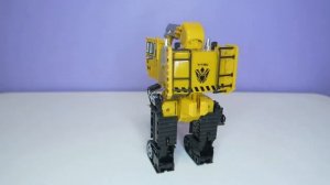 Игрушка робот-трансформер "Экскаватор 5в1", бренд Fun Toy
