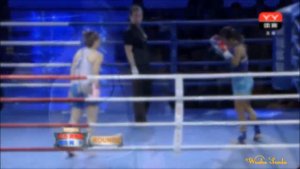 Саньда против Муай тай УШУ кунг фу wushu Sanda vs muai thay women