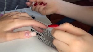 САМА делаю НОГТИ лучшей подруге?/ vnasstty?