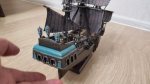 Модель корабля ручной работы "Черная жемчужина"