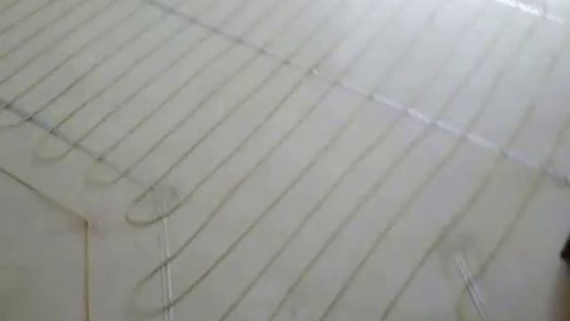 Монтаж электрических теплых полов в наливную стяжку (Видео от первого лица) смотреть онлайн