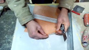 Как отрезать уголок ПВХ для утнпления