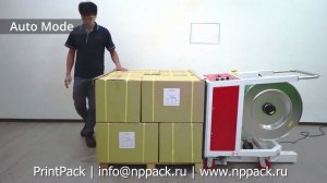 Машина для обвязки паллеты стреппинг лентой Transpak TP-602MV