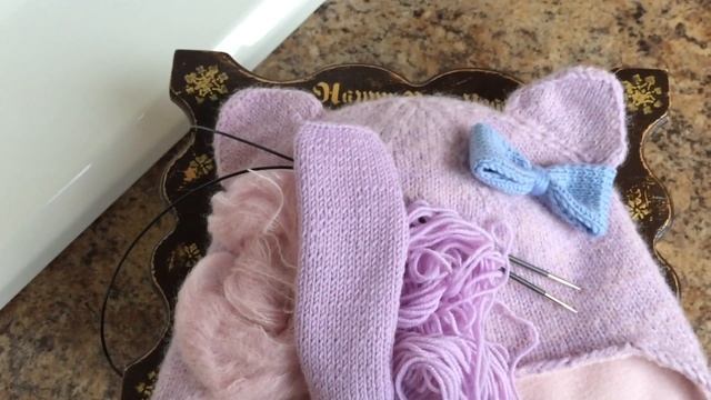 Детская шапочка спицами - первый опыт;) смотреть онлайн