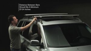 Багажник на крышу Thule Rapid System 775 аэродинамические дуги, крепление на рейлинги Установка