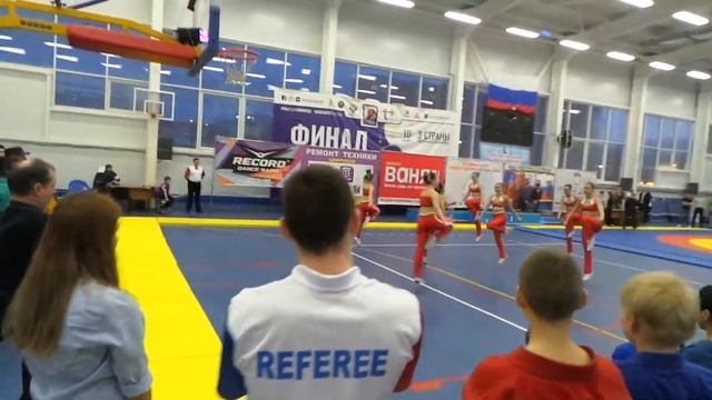 Блестящее выступление наших партнёров из ДЮСШ №11 по фитнес аэробике. смотреть онлайн