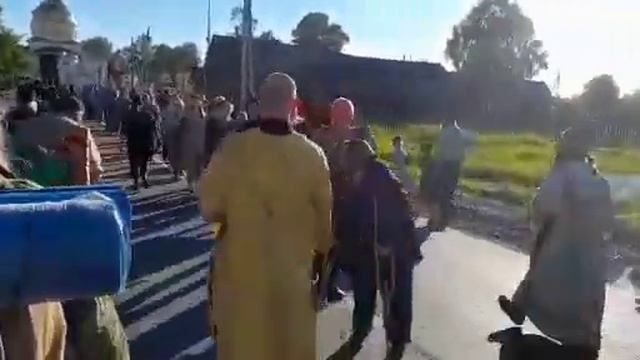 Икона Николая Чудотворца прибыла в Великорецкое смотреть онлайн