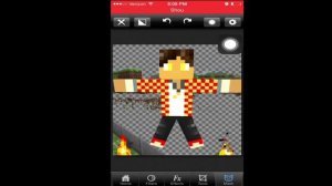 How to make minecraft skin render for iOS