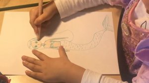 Как рисовать красиво русалку How to draw mermaid
