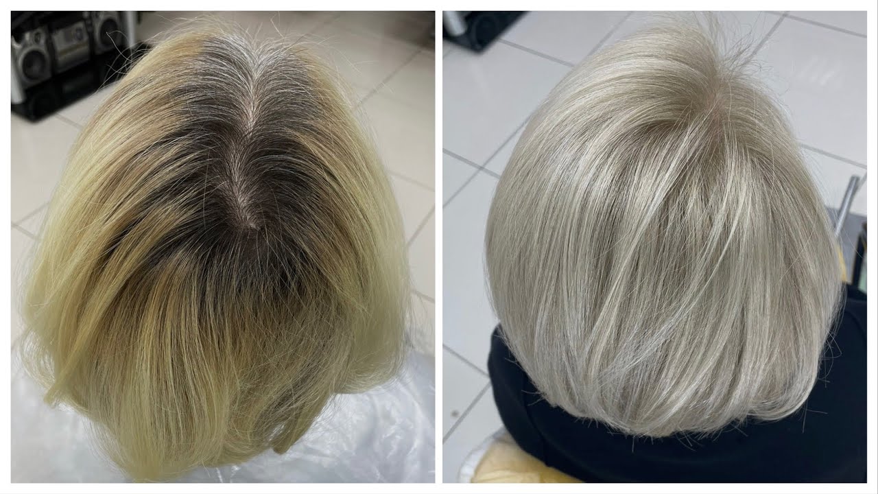 Как обесцветить волосы платиновый блондин
