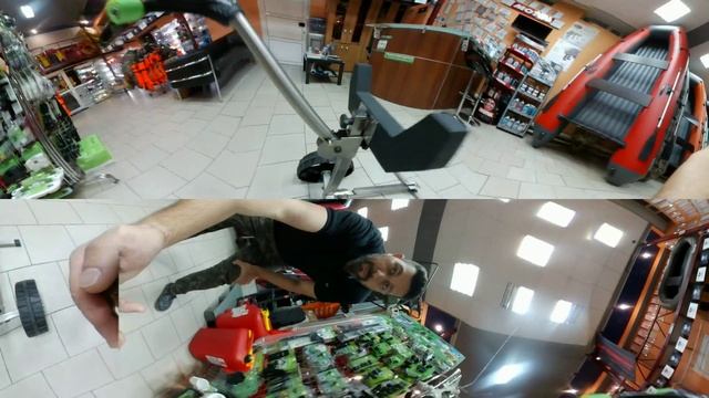 Тележка для лодочного мотора Morlab r-80(оригинал) Видео 360 градусов.