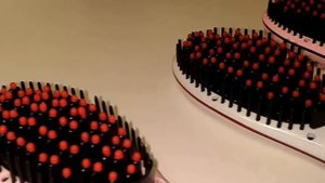 Расческа-выпрямитель волос. Как выпрямить волосы. Быстрый способ.