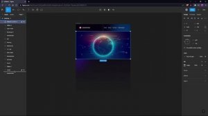 How to create a Modern Metaverse Website Design in Figma Designs | Time-lapse