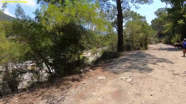 Коньон Гейнюк-окрестности Кемера-инструкция как зайти бесплатно,обходным путем-часть 2 смотреть онлайн