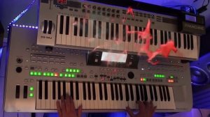 Crockett's theme - Jan Hammer (miami vice) played on Tyros 3.mp4