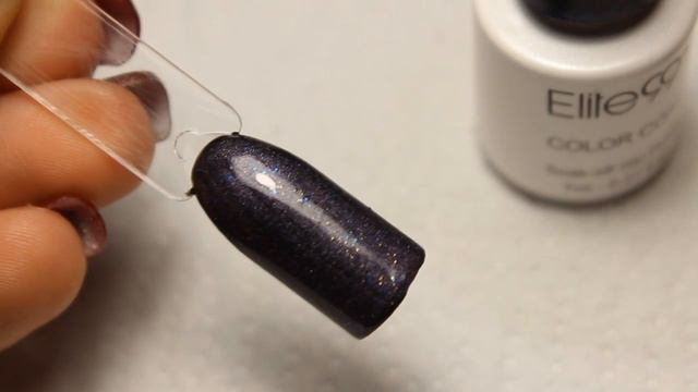 Обзор гель-лака Elite99 кошачий глаз с Aliexpress смотреть онлайн