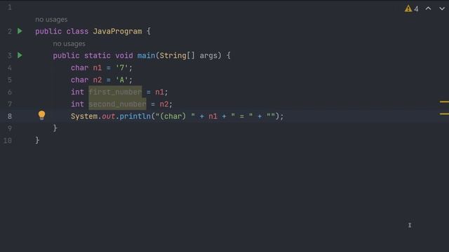 Java Program to Convert Char to Int | Java Examples