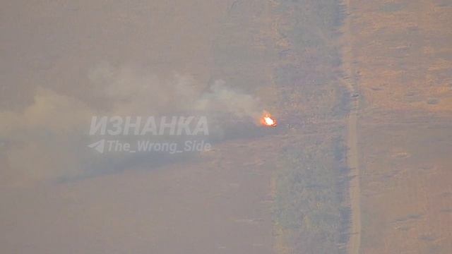 Уничтожение замаскированной гаубицы ВСУ в ходе контрбатарейной борьбы артиллеристами Южного военного