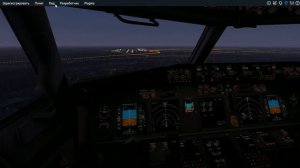 Автоматическая посадка в режиме approach по ILS. X-Plane 11, B737-800. Гайд для новичков!