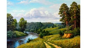 Летние пейзажи художника Александра Мельникова