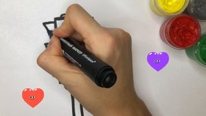 Drawing traffic lights for kids / Bolalar uchun svetafor rasm chizish / Рисуем светофор для детей