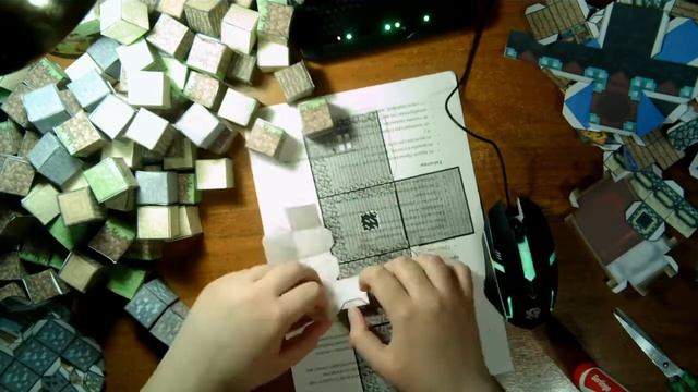 Мир Майнкрафт из бумаги| Часть 1