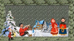 Футаж HD Footage.  Русская народная.