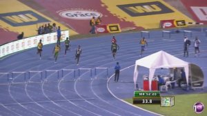 Timor Barrett (Jago) 51.37 wins the Class 1 boys 400mH Final Champs 2017