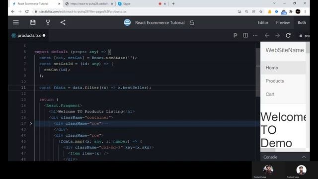 React e-commerce | Simple Ecommerce Project Using React.js & Redux for Beginners | React project | смотреть онлайн