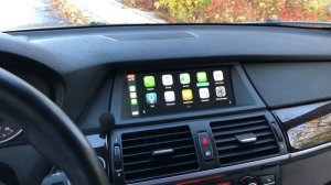 BMW X5 E70 Apple CarPlay