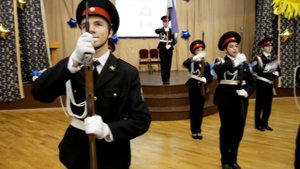 Кадеты Плац - концерт дефиле! 7 "к" класс школа 2087