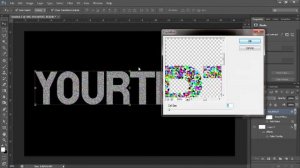 Glitter Effect In Photoshop - Glitter Texture - Photoshop Tutorial