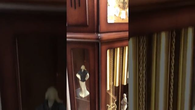 Напольные часы-витрины SARS 2081a-451 Dark Walnut смотреть онлайн