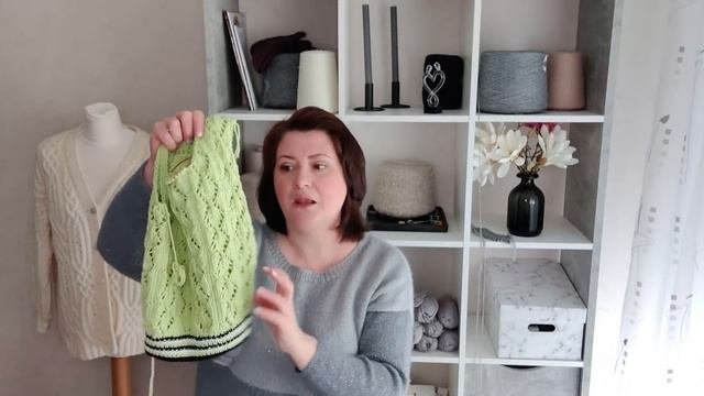 ГОТОВЫЕ РАБОТЫ ЗА АПРЕЛЬ, процессы, вязальные планы, рассуждения о вязании