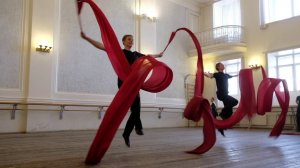 Фрагменты репетиций для концерта  в Большом Театре. Балет Игоря Моисеева