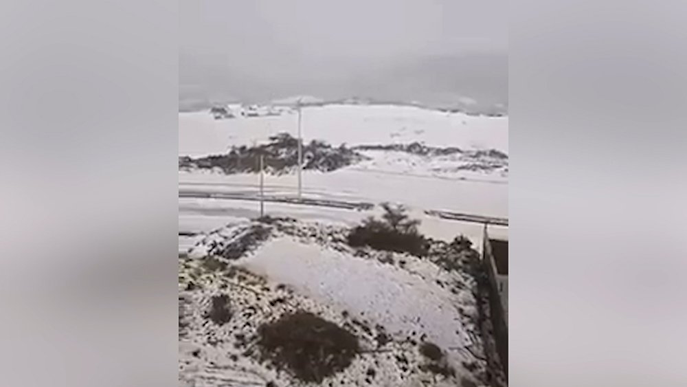 В Саудовской Аравии внезапно выпал снег / События на ТВЦ