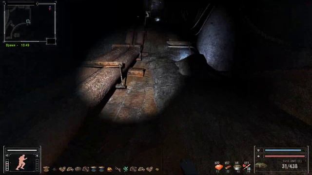 STALKER. Упавшая звезда ОГСР №6  Подземка Агро.mp4