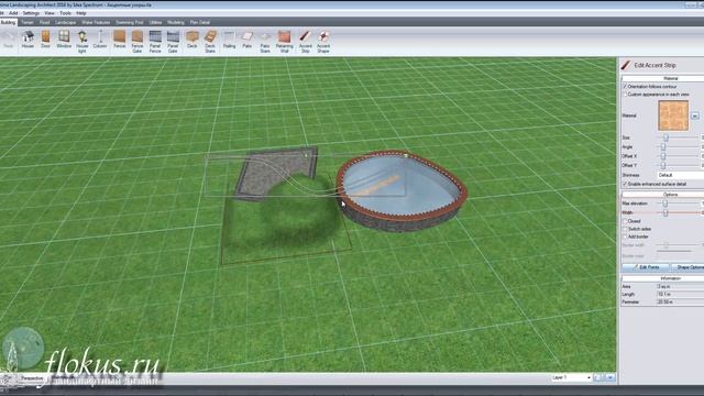 Урок 36 — добавляем акцентные узоры в Realtime landscaping architect смотреть онлайн