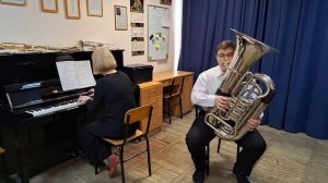 Соната соль минор (Переложение для тубы) Генри Экклз (Henri Eccles)