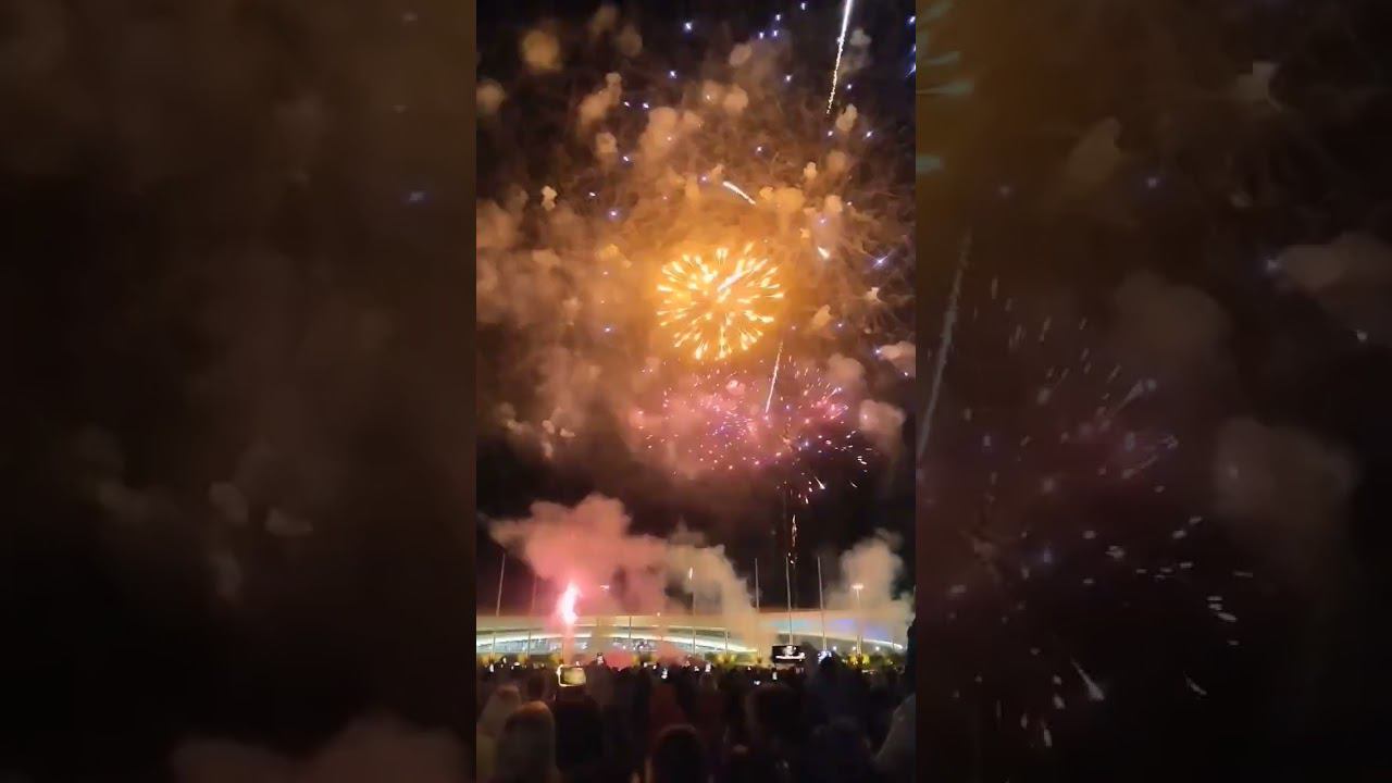 Салют в Сочи(Сириус) в честь дня победы #Сочи #праздникпобед #9мая2024 #великаяотечественнаявойна