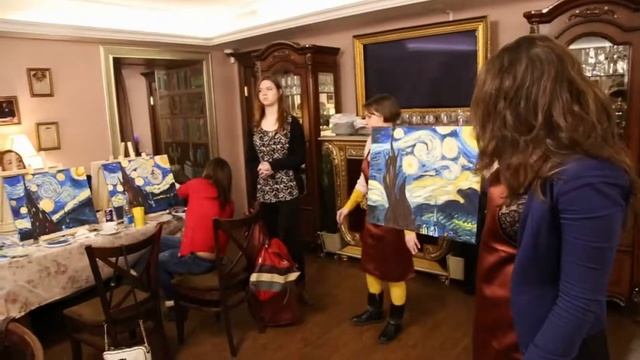 Арт-вечеринка "Непостижимый Ван Гог" смотреть онлайн