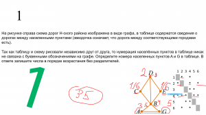 Графы или 1 задание из ЕГЭ по информатике