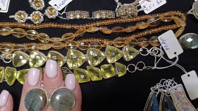 Натуральные камни в серебре, производство Индия. смотреть онлайн