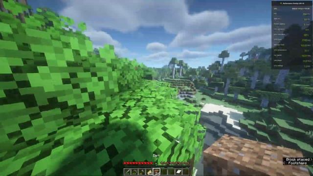 RTX 4070ti and i7 13700k Minecraft Shader test (1440p) смотреть онлайн