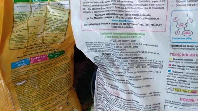 Удобрения. Какие удобрения бывают.