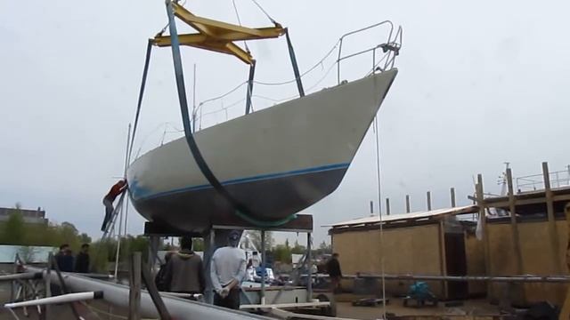 Спуск яхты ARIEL 27 мая 2017 смотреть онлайн