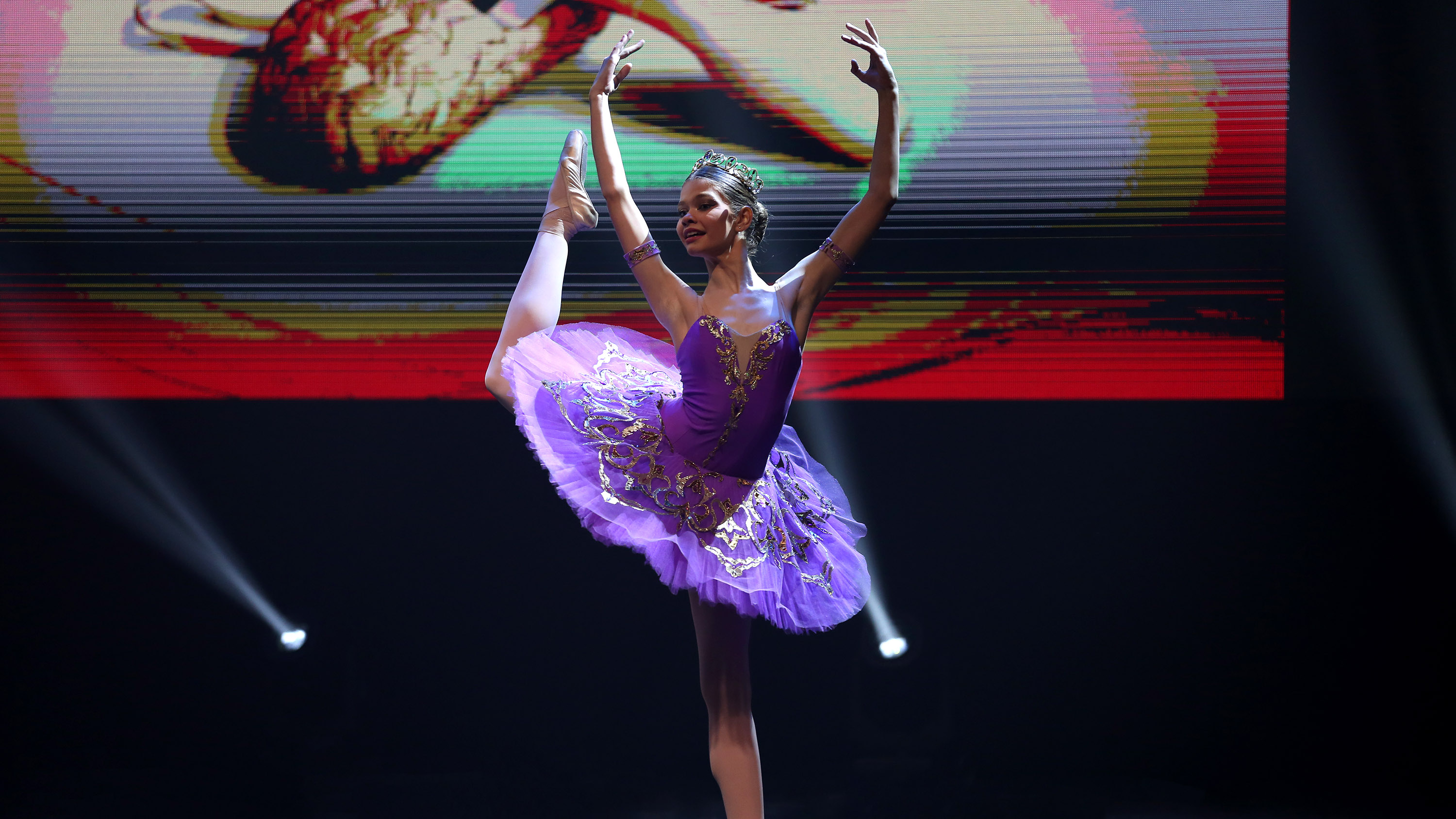 Вариация Медоры, танцевальная школа "Авита". Variation of Medora, dance school "Avita".