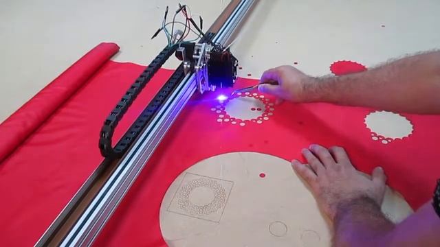 Лазерный раскройный стол для ткани