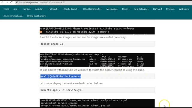 Spring Boot + Kubernetes Tutorial - Service Hello World Example смотреть онлайн